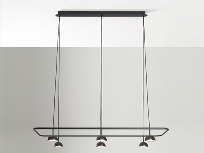 CUPOLINA - LED adjustable metal chandelier _ Estiluz