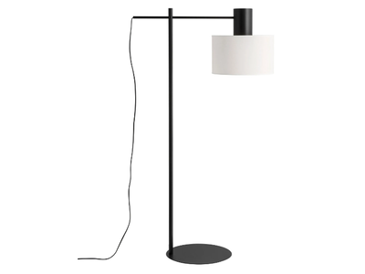 CYLS - Metal floor lamp with polyester shade _ Estiluz