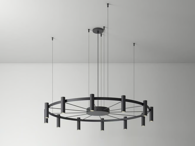 LAVERD - LED metal pendant lamp _ Estiluz