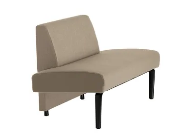 AMBIT 1050 - Fabric bench seating with back _ Et al.