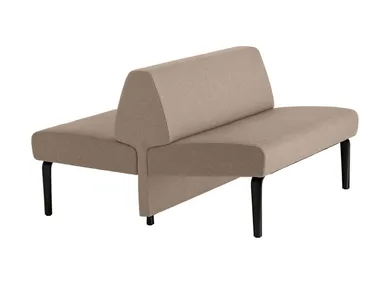 AMBIT 1065 - Fabric bench seating with back _ Et al.