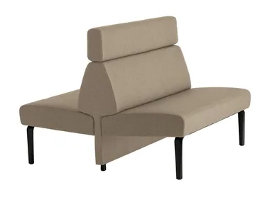 AMBIT 1067 - Fabric bench seating with back _ Et al.