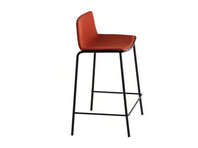 CUBA 623M - High fabric stool with footrest _ Et al.