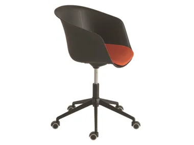 DUNK 1194N - Swivel polypropylene chair with armrests _ Et al.