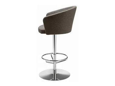 KICCA 320 - Swivel upholstered stool with armrests _ Et al.