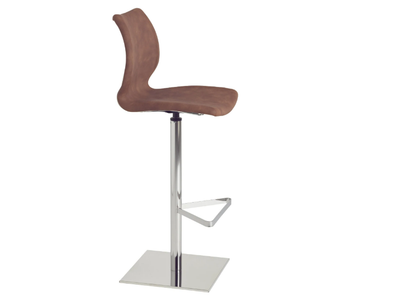 UNI 380M / UNI 380B-M - Swivel high stool with footrest _ Et al.