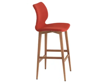 UNI 386M - High stool with back _ Et al.