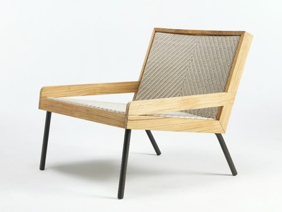 ALLAPERTO NAUTIC - Teak armchair with armrests _ Ethimo