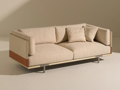 BAIA - 3 seater fabric garden sofa _ Ethimo