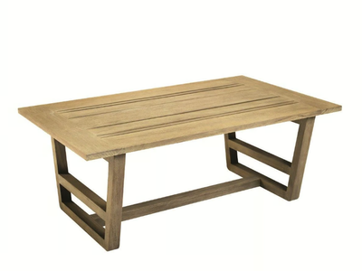 COSTES - Rectangular teak garden side table _ Ethimo
