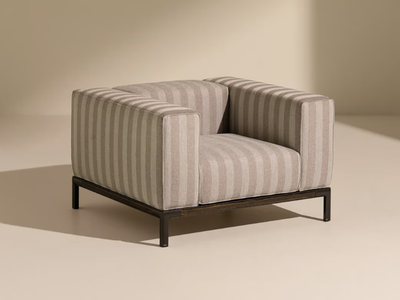 COSTIERA - Fabric garden armchair with armrests _ Ethimo