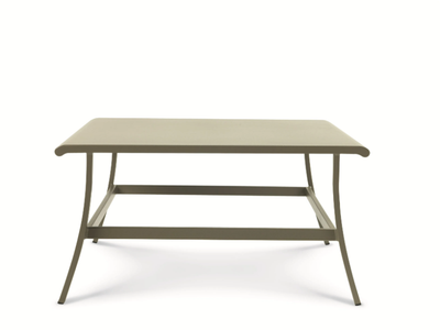 ELISIR - Square steel garden side table _ Ethimo