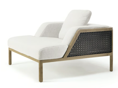 GRAND LIFE - Garden armchair with armrests _ Ethimo