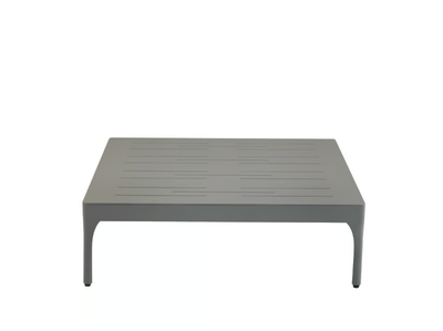 INFINITY - Square aluminium garden side table _ Ethimo