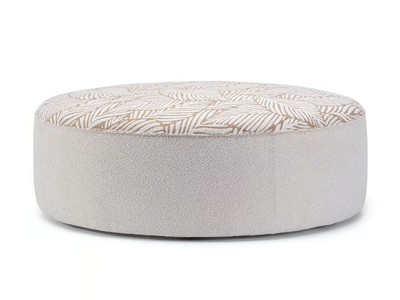 ISOLA - Round fabric garden pouf _ Ethimo