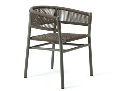 KILT - Stackable rope garden chair _ Ethimo