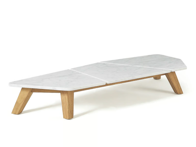 RAFAEL - Marble garden side table _ Ethimo