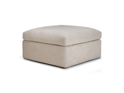 MELLOW - Square fabric pouf _ Ethnicraft