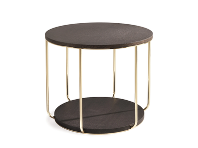 AMBAR - Round wooden coffee table _ ETRO Home Interiors