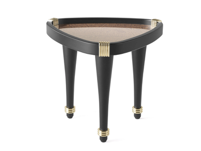AXUM - Triangular wooden side table _ ETRO Home Interiors
