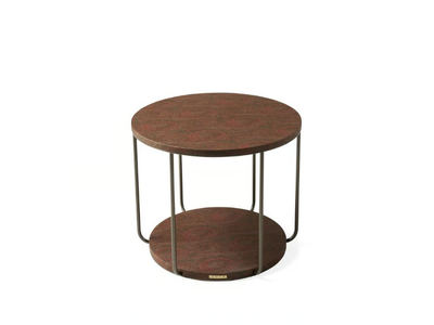 DOUBLE - Round side table _ ETRO Home Interiors