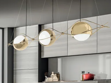 NOBODY S3 - PMMA and iron pendant lamp _ Euroluce Lampadari