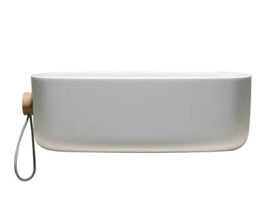 BOUNCE CORD CRISTALPLANT - Cristalplant® washbasin with towel rail _ EVER Life Design