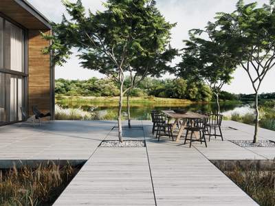 EXADECK NATURAL - Porcelain stoneware decking _ Exagres