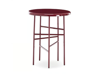 10TH STAR - Round aluminium garden side table _ Exteta
