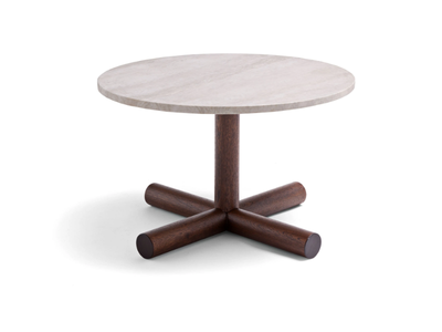 HELIX - Mahogany garden side table _ Exteta