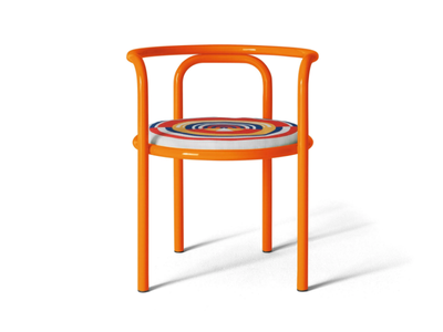 LOCUS SOLUS - Powder coated steel garden chair _ Exteta