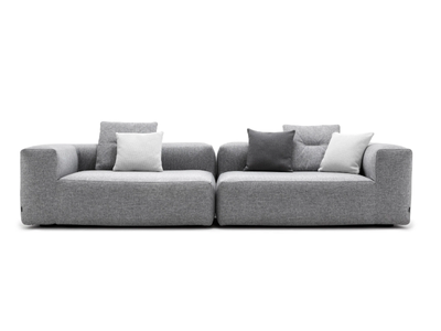 MONTECARLO LOUNGE - Modular sectional fabric garden sofa _ Exteta