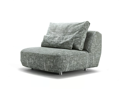 MOONLIGHT - Modular fabric garden armchair _ Exteta