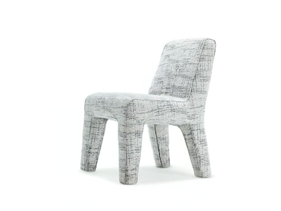 MOONLIGHT - Upholstered fabric chair _ Exteta
