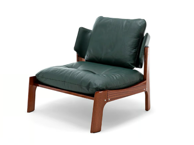 NO-GLUE - Leather garden armchair _ Exteta