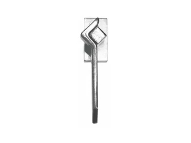 GAUDIUM MG2053 - DK bronze window handle on rose _ Fama International
