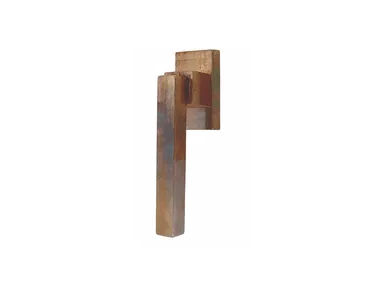 LATUS MG2033 - DK bronze window handle on rose _ Fama International