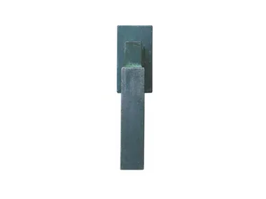 LATUS MG2093 - DK bronze window handle on rose _ Fama International