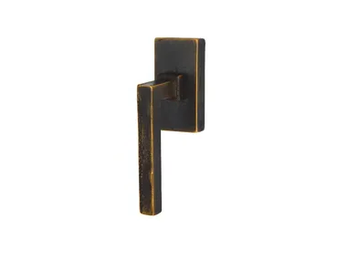 LATUS MG2363 - DK bronze window handle on rose _ Fama International