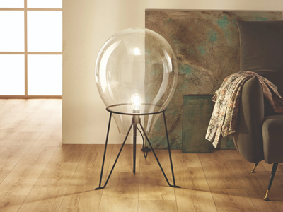 AZUMA - LED blown glass floor lamp _ Fan Europe Lighting