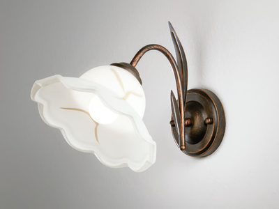 BYRON - Metal wall lamp with fixed arm _ Fan Europe Lighting