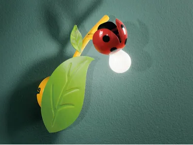 COCCINELLE - Metal wall lamp for children _ Fan Europe Lighting
