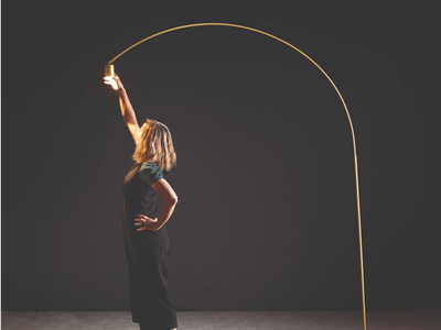 MAISON - Adjustable metal arc lamp _ Fan Europe Lighting