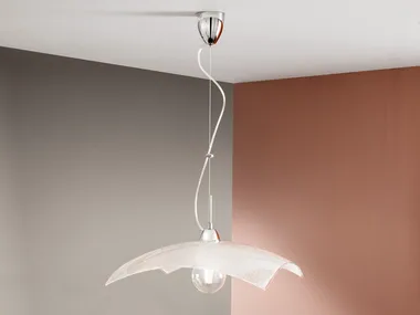 MIRÒ - Glass pendant lamp _ Fan Europe Lighting