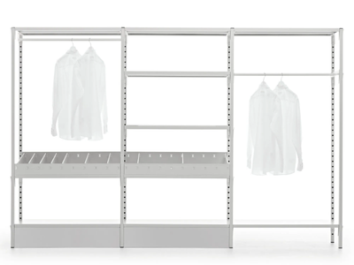 UNO - Custom metal walk-in wardrobe _ Fantin