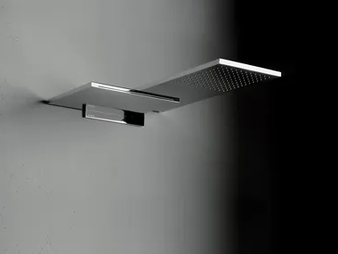 8035B+8035A - Wall-mounted 2-spray overhead shower _ Fantini Rubinetti