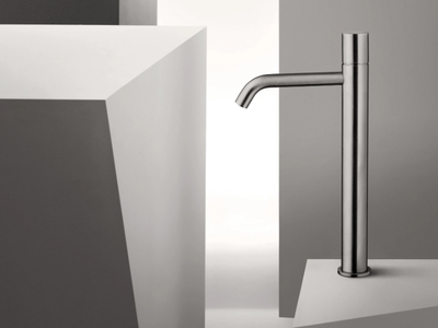 NOSTROMO SMALL - G906WF - Single handle washbasin mixer with flow limiter _ Fantini Rubinetti