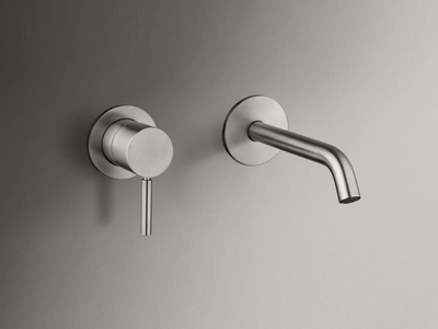 NOSTROMO SMALL - G913B+M011A - Wall-mounted washbasin mixer _ Fantini Rubinetti