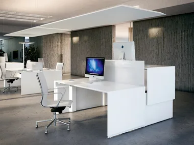 QUARANTA5 - LIFT-UP - Height-adjustable office desk _ FANTONI