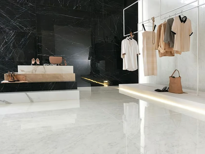ROMA DIAMOND - Porcelain stoneware flooring with marble effect _ FAP ceramiche